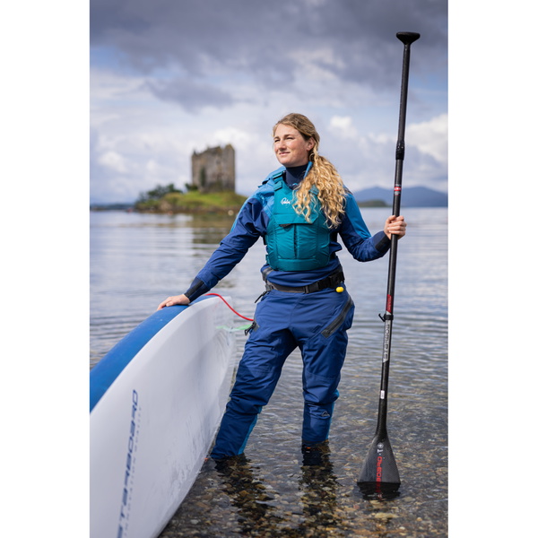 2026 Palm Womens Fuse Adventure Kayak Drysuit 13514 - Navy / Mid Blue
